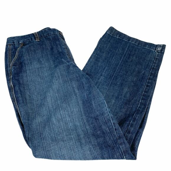 Talbots Straight Leg Jeans Blue Size 16 - Picture 2 of 8